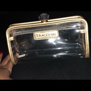 Clear TLFJ Clutch bag *Used*